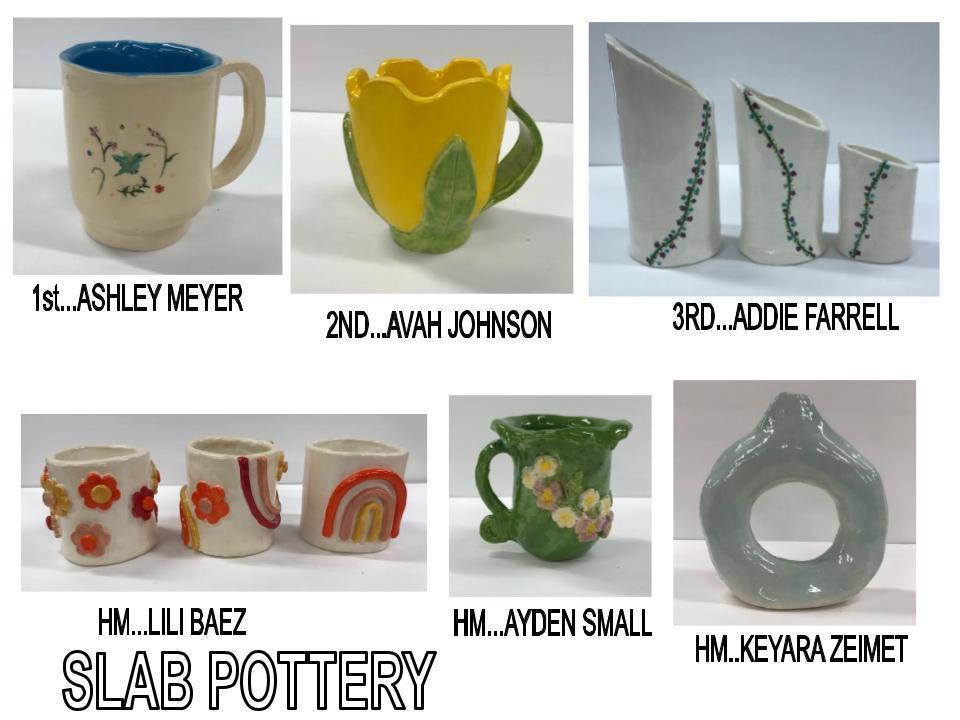 slab pottery
